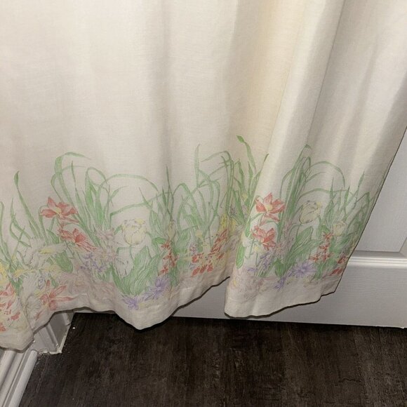 Tere Tereba for Young Reflections Ivory Floral Hippy Boho Maxi Dress Size XS/S - Picture 4 of 12